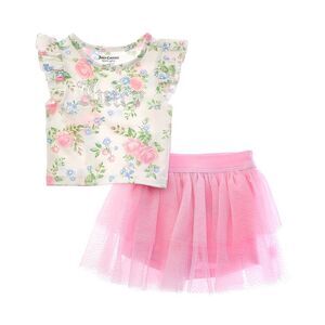 Juicy Couture  2Pc Onesie & Skirt Set, White